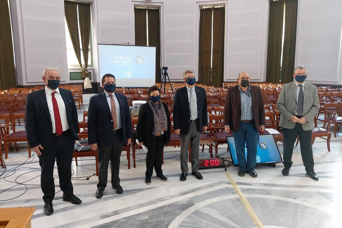 Opening Ceremony of Researcher’s Night in Averof building at NTUA’s historical complex – Nov. 27, 2020
